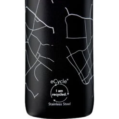 Aladdin CityLoop Thermavac 600 Ml - Thermo-Trinkflasche -Tatonka Geschaft aladdin cityloop thermavac 600 ml thermo trinkflasche lava schwarz print ala 10 10870 008 58