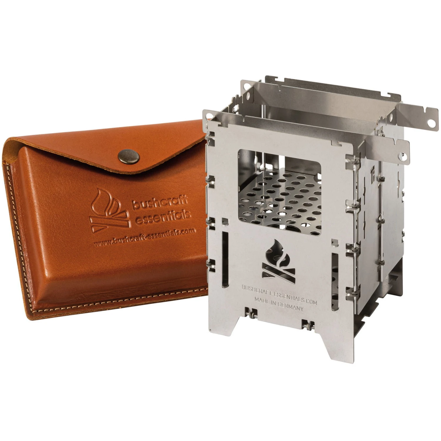 Bushcraft Essentials Bushbox LF Titanium Premium Set - Hobo-Kocher 3 Bushcraft Essentials Bushbox LF Titanium Premium Set - Hobo-Kocher