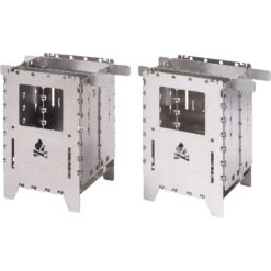 Bushcraft Essentials Bushbox XL Titanium - HOBO Kocher -Tatonka Geschaft bushcraft essentials bushbox xl titanium hobo kocher bce 037 13