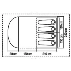 Coleman Oak Canyon 4 Personen - Familienzelt 8 Coleman Oak Canyon 4 Personen - Familienzelt -Tatonka Geschaft coleman oak canyon 4 personen familienzelt rl 169955 2