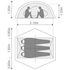 EXPED Lyra III - 3-Personen-Zelt -Tatonka Geschaft exped lyra iii 3 personen zelt ep 7640445457293 4