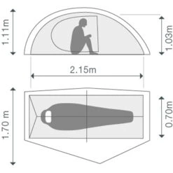 EXPED Mira I HL - Leichtes 1-Personen-Zelt -Tatonka Geschaft exped mira i hl leichtes 1 personen zelt ep 7640445457149 0