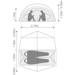 EXPED Outer Space II - 2-Personen-Zelt -Tatonka Geschaft exped outer space ii 2 personen zelt ep 7640445457316 1