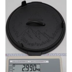 GROENBERG Askja Pot 7L - Gusseiserner Topf -Tatonka Geschaft groenberg askja pot 7l gusseiserner topf gro 266017 4