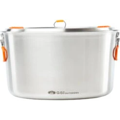 GSI Galcier Stainless Base Camper Large Set - Kochset -Tatonka Geschaft gsi galcier stainless base camper large set kochset 68184 10