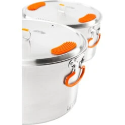 GSI Galcier Stainless Base Camper Large Set - Kochset -Tatonka Geschaft gsi galcier stainless base camper large set kochset 68184 4