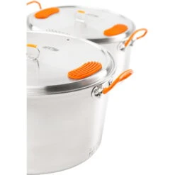 GSI Galcier Stainless Base Camper Large Set - Kochset -Tatonka Geschaft gsi galcier stainless base camper large set kochset 68184 5