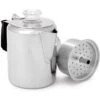 GSI Glacier Stainless 3 Cup Percolator - Kaffeekanne -Tatonka Geschaft gsi glacier stainless 3 cup percolator kaffeekanne 365203
