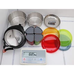 GSI Glacier Stainless Camper - Edelstahl-Kochset -Tatonka Geschaft gsi glacier stainless camper edelstahl kochset 68181 2