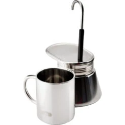 GSI Mini Espresso Set 4 Cup - Espressokocher -Tatonka Geschaft gsi mini espresso set 4 cup espressokocher 65105 2