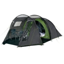 HIGH PEAK Ancona 4.0 - Familienzelt -Tatonka Geschaft high peak ancona 4 0 familienzelt light grey dark green hip 10244 2