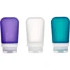 Humangear GoToob+ 3er Pack - 3 X 74 Ml Tube -Tatonka Geschaft humangear gotoob 3er pack 3 x 74 ml tube transparent violett tuerkis rl 071001 2