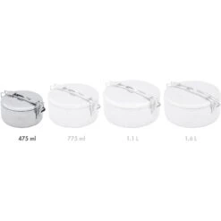 MSR Alpine Stowaway Pot 475 Ml - Edelstahl-Topf -Tatonka Geschaft msr alpine stowaway pot 475 ml edelstahl topf cd 321107 1