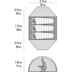 MSR Elixir 3 - Drei-Personen-Zelt -Tatonka Geschaft msr elixir 3 drei personen zelt cd 10332 4