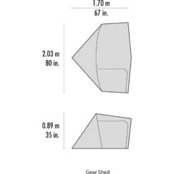 MSR Gear Shed V2 - Vorzelt -Tatonka Geschaft msr gear shed v2 vorzelt cd 10334 4