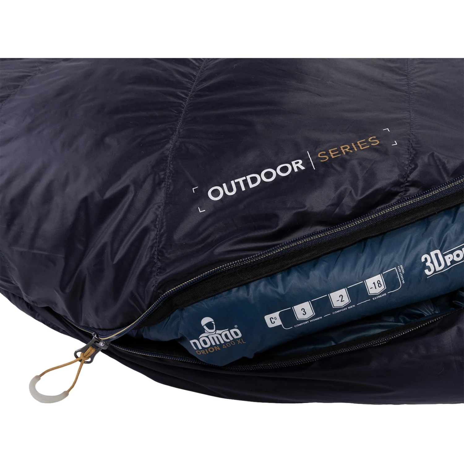 NOMAD Orion 400 - Daunenschlafsack 10 NOMAD Orion 400 - Daunenschlafsack – Bild 8
