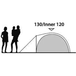 Outwell Cloud 3 - Drei-Personen-Zelt -Tatonka Geschaft outwell cloud 3 drei personen zelt green grey rl 150175 3