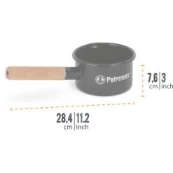 Petromax Panen 0.5 - Emaille Stieltopf -Tatonka Geschaft petromax panen 0 5 emaille stieltopf sw27787 3
