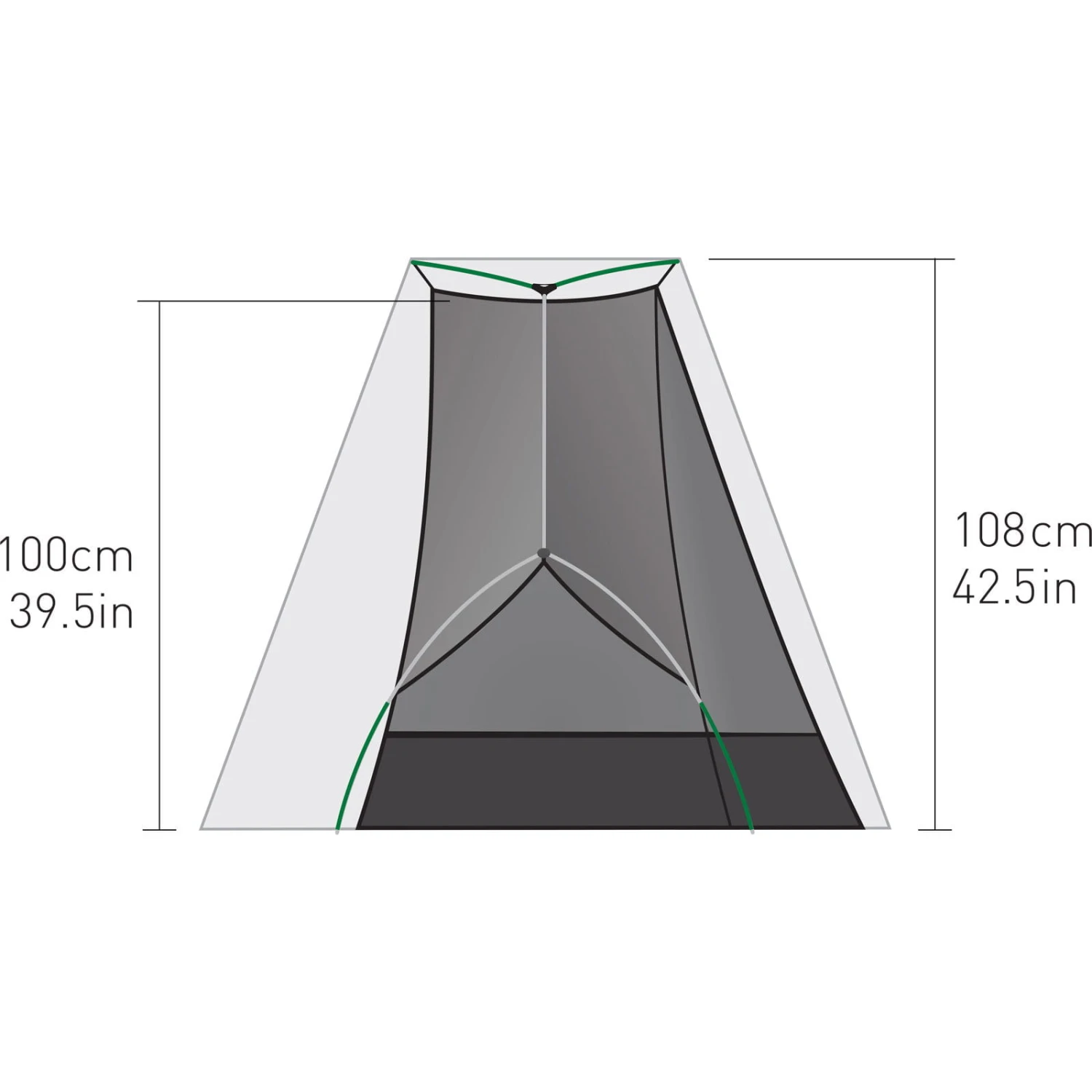Sea To Summit Alto TR1 Plus - 1 Personen Zelt 4 Sea To Summit Alto TR1 Plus - 1 Personen Zelt – Bild 2