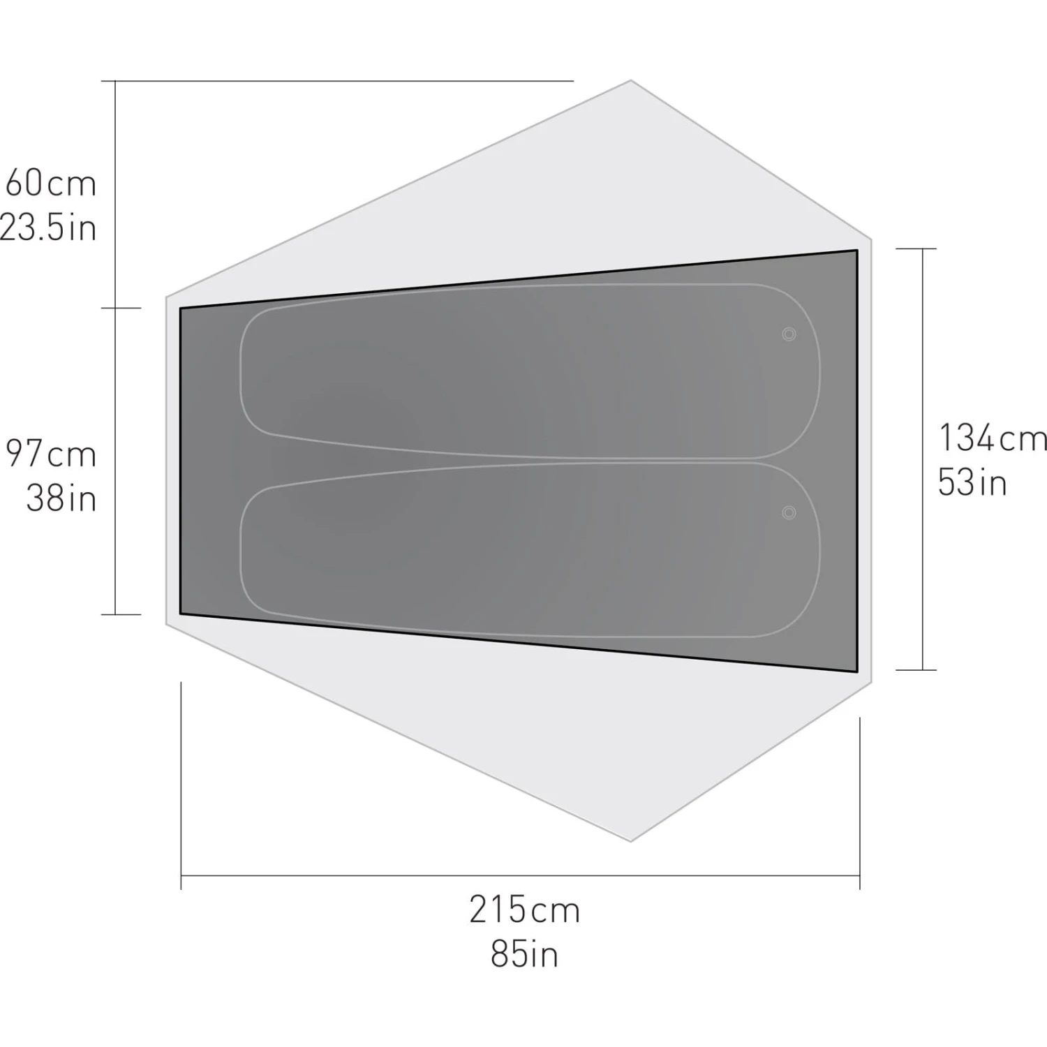 Sea To Summit Alto TR2 Plus - 2 Personen Zelt 5 Sea To Summit Alto TR2 Plus - 2 Personen Zelt – Bild 3