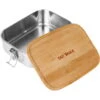 Tatonka Lunch Box I Bamboo 800 Ml - Edelstahl-Proviantdose -Tatonka Geschaft tatonka lunch box i bamboo 800 ml edelstahl proviantdose stainless tat 4204 000 0