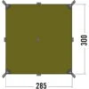 Tatonka Tarp 2 - Zeltplane -Tatonka Geschaft tatonka tarp 2 light olive 2490 210 2