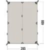 Tatonka 4 TC - Tarp -Tatonka Geschaft tatonka tarp 4 tc sand beige 2463 208 2