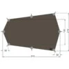 Tatonka Wing 2 LT - Tarp -Tatonka Geschaft tatonka tarp wing 2 lt stone grey olive tat 2476 332 0