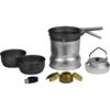 Trangia Sturmkocher Set Klein 27-8 UL-HA Spiritus - Mit Wasserkessel -Tatonka Geschaft trangia sturmkocher set klein 27 8 ul ha spiritus sc 160278