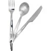 VARGO Titanium Spoon, Fork & Knife - Besteckset -Tatonka Geschaft vargo titanium spoon fork knife besteckset rl 050129 0