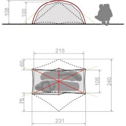 VAUDE Space Seamless 1-2P - Zelt -Tatonka Geschaft vaude space seamless 1 2p zelt cress green vau 14423 1820 4